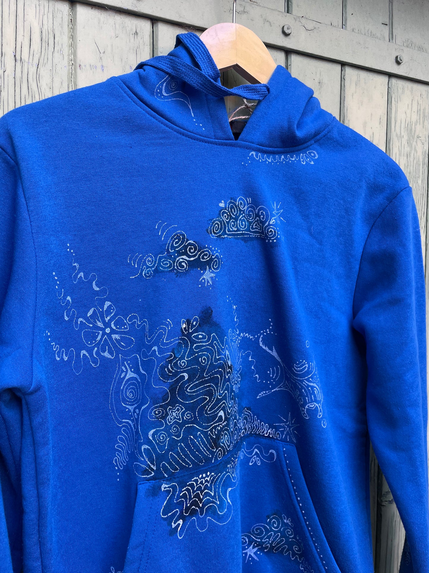 BLUE OCEAN HOODIE (M/L)